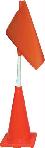 Picture of Olympia Sports SS145M Orange Cone w/ Orange Flag (Plain)