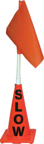 Picture of Olympia Sports SS147M Orange Cone w/ Orange Flag (Slow)