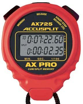 Picture of Olympia Sports TL003P ACCUSPLIT AX725 Pro Timer - Red