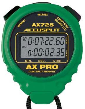 Picture of Olympia Sports TL005P ACCUSPLIT AX725 Pro Timer - Green