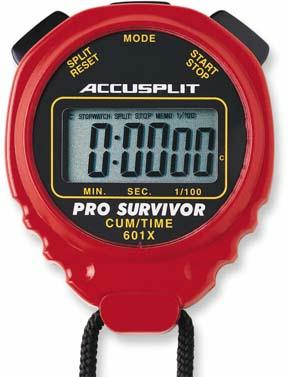 Picture of Olympia Sports TL068P ACCUSPLIT Pro Timer - Red