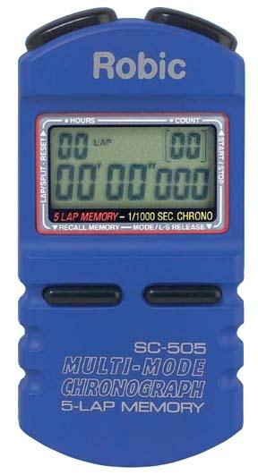 Picture of Olympia Sports TL180P Robic SC505W 12 Memory Timer - Blue