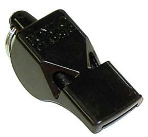 Picture of Olympia Sports WH041P Fox Classic Whistle - Black
