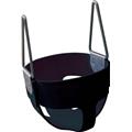 Olympia Sports PG034P Rubber Enclosed Infant Swing Seat - Black Olympia Sports PG034P Rubber Enclosed Infant Swing Seat - Black