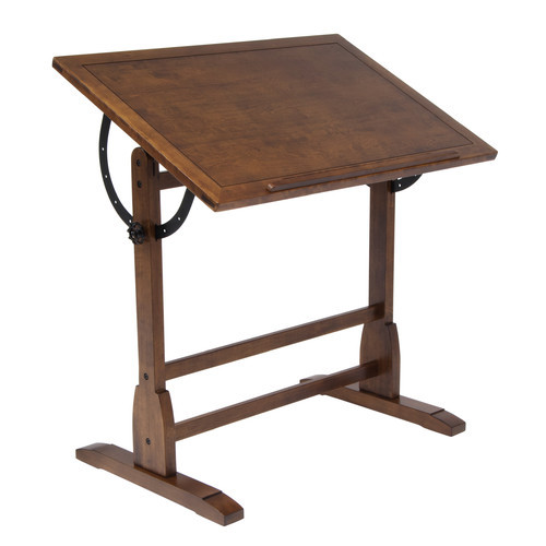 Studio Designs 13304 Vintage Drafting Table - Rustic Oak