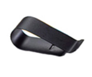 Visor Clip Mount  Black  Direct Attachment for Radar Detectors