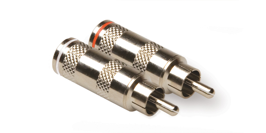 HOSA TECHNOLOGY  2 PC Connector with RCA