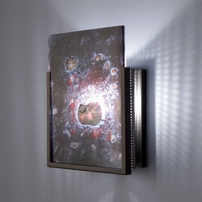 Picture of WPT Design FN1 - BZ - WR NOne Incandescent Wall Sconce - Bronze-Wired Rose