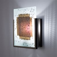 Picture of WPT Design FN1 - SS - MB Stainless Steel Wall Sconce Mesh & Bits