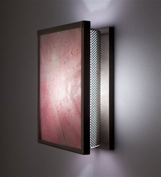 Picture of WPT Design FN2 - BZ - BLS - I NTwo Incandescent Wall Sconce - Bronze-Blush