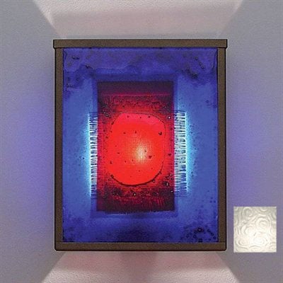 Picture of WPT Design FN2 - BZ - WPF - I NTwo Incandescent Wall Sconce - Bronze-Whirlpool Frost