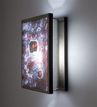 Picture of WPT Design FN2 - BZ - WR - F NTwo Fluorescent Wall Sconce - Bronze-Wired Rose