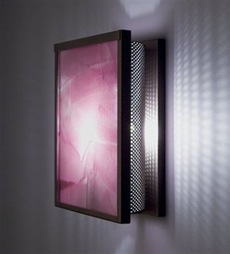 Picture of WPT Design FN2 - BZ - MER - F NTwo Fluorescent Wall Sconce - Bronze-Merlot