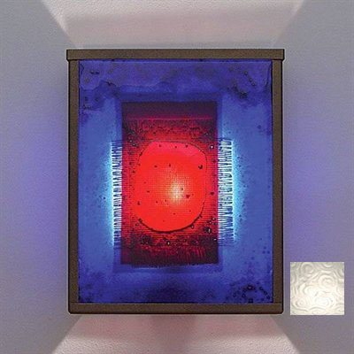 Picture of WPT Design FN2 - SV - WPF - I NTwo Incandescent Wall Sconce - Silver-Whirlpool Frost