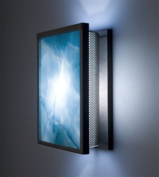 Picture of WPT Design FN2 - SV - BEA - F NTwo Fluorescent Wall Sconce - Silver-Beaujolais