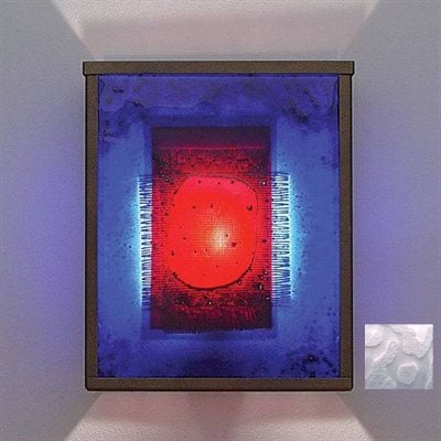 Picture of WPT Design FN2 - SV - PHF - F NTwo Fluorescent Wall Sconce - Silver-Phantom Frost