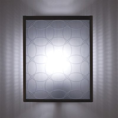 Picture of WPT Design FN2 - SV - MTES - F NTwo Fluorescent Wall Sconce - Silver-Tesselatti