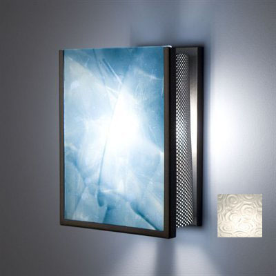 Picture of WPT Design FN2IO - BZ - WPF Two Indoor Incadescent Wall Sconce - Bronze-Whirlpool Frost
