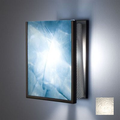Picture of WPT Design FN2IO - SV - WPF Two Indoor Incadescent Wall Sconce - Silver-Whirlpool Frost