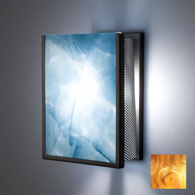Picture of WPT Design FN2IO - SV - WPAM Two Indoor Incadescent Wall Sconce - Silver-Whirlpool Amber