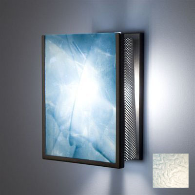 Picture of WPT Design FN2IO - SV - PHF Two Indoor Incadescent Wall Sconce - Silver-Phantom Frost