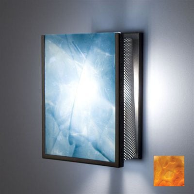 Picture of WPT Design FN2IO - SV - PHAM Two Indoor Incadescent Wall Sconce - Silver-Phantom Amber
