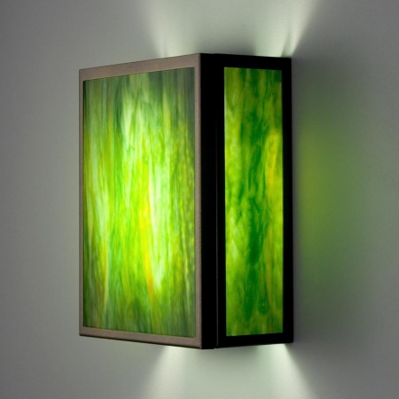 Picture of WPT Design FN3  - SV - MEA - F NThree Fluorescent Wall Sconce - Silver-Meadow