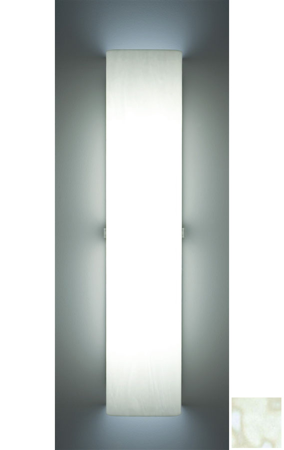 Picture of WPT Design CHAN - Pun - BZ - SN 16 x 6 Channel Versatile Incandescent Wall Sconce - Snow