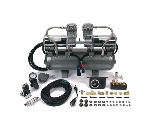 VIAIR Universal 150 PSI High-Speed Dual 400C Compressor Air System (30016)