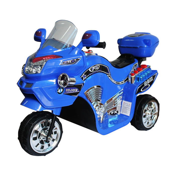 80-KB901U Lil' Rider FX 3 Wheel Battery Powered Bike - Blue -  Trademark Poker