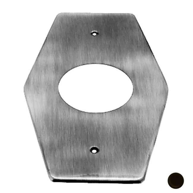1-Hole Remodel Plate for Mixet in Oil Rubbed Bronze