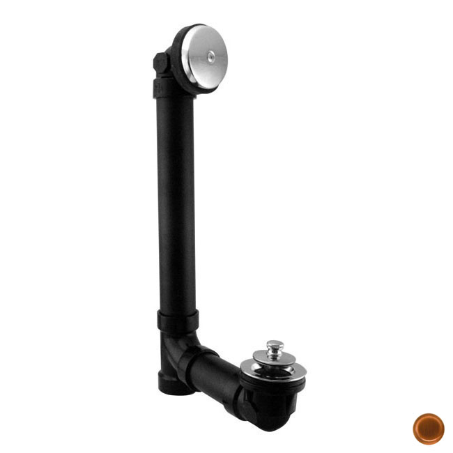 Picture of Westbrass D49411-11 1.5 in. Schedule 40 ABS Twist and Close Bath Waste - Antique Copper