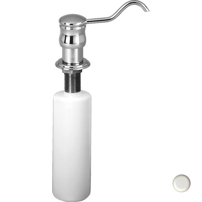 Dynasty Soap-Lotion Dispenser - Powder Coat White