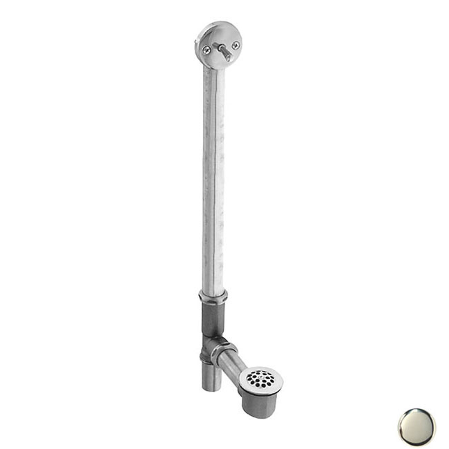 D324-05 Trip Lever Bath Waste and Overflow with Beehive Strainer - Polished Nickel
