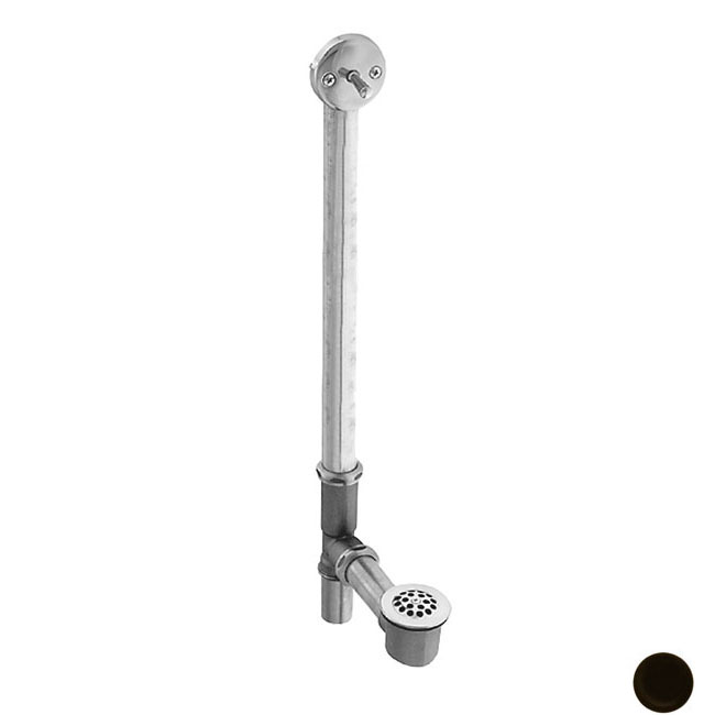 D324-12 Trip Lever Bath Waste and Overflow with Beehive Strainer - Oil Rubbed Bronze