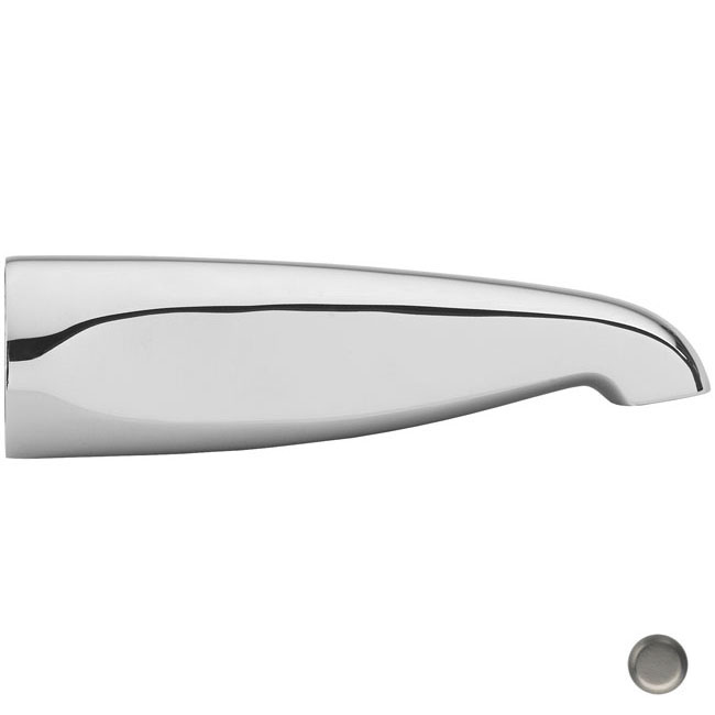 8.5 in. Brass Tub Spout - Satin Nickel