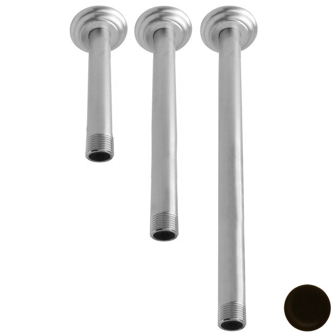 1/2" IPS x 36" Round Projection Rainfall Ceiling Mount Shower Arm with Flange, Oil Rubbed Bronze