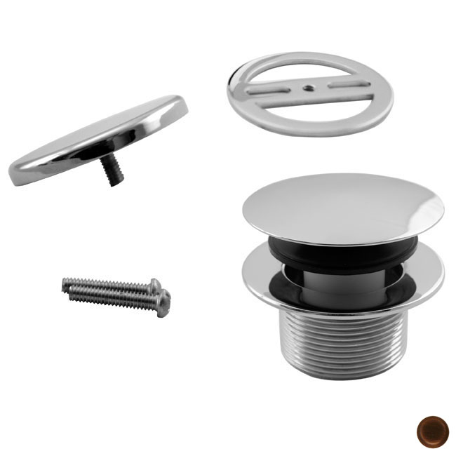 Round Mushroom Tip Toe Trim Set - Antique Bronze