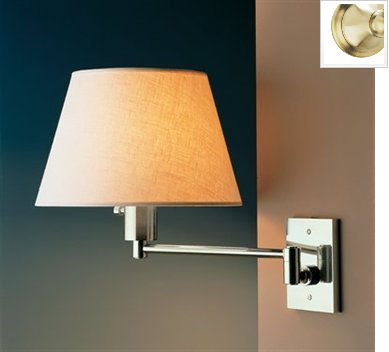 Picture of WPT Design Bilbao - BRBR Bilbao Sconce - Brushed Brass