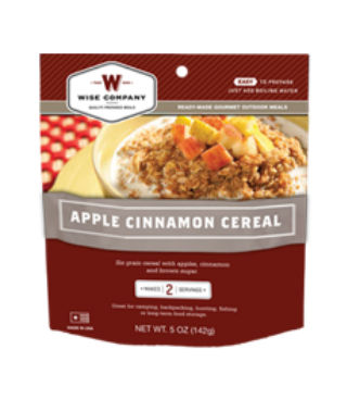 Picture of Wise Company 05-512 6ct Pack -Outdoor Apple Cinnamon Cereal - 2 Serving Pouch