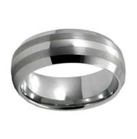 TUNGSTEN  WEDDING BAND - Size 12