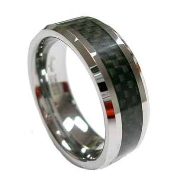 Picture of TUNGSTEN 06C8 WEDDING BAND - Size 8