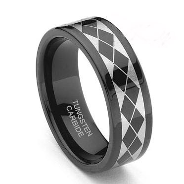 TUNGSTEN 27B10 WEDDING BAND - Size 10
