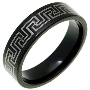 TUNGSTEN  WEDDING BAND - Size 8.5