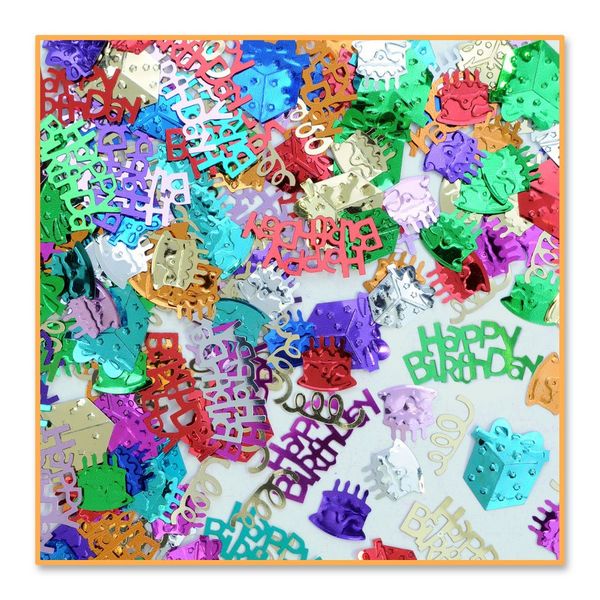 Picture of Beistle CN023 Birthday Bash Confetti - Pack of 6