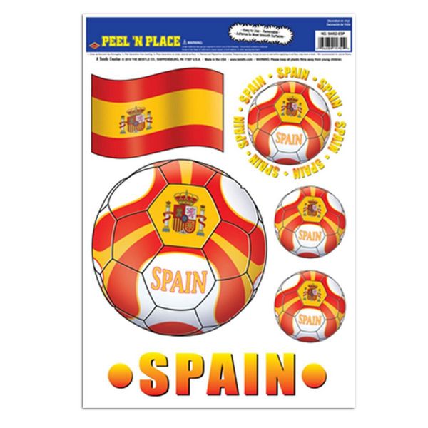 Picture of DDI 1907462 Peel 'N Place - Spain #PSE25 Case of 12