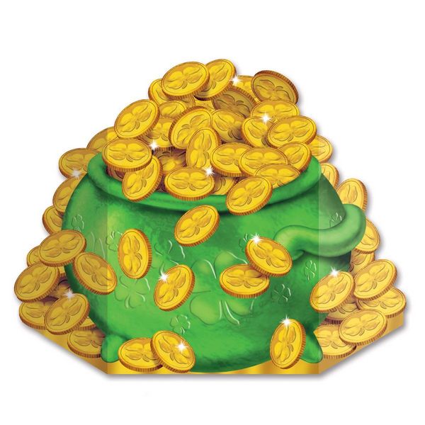 Picture of Beistle 33730 Pot-O-Gold Stand-Up - Pack of 6