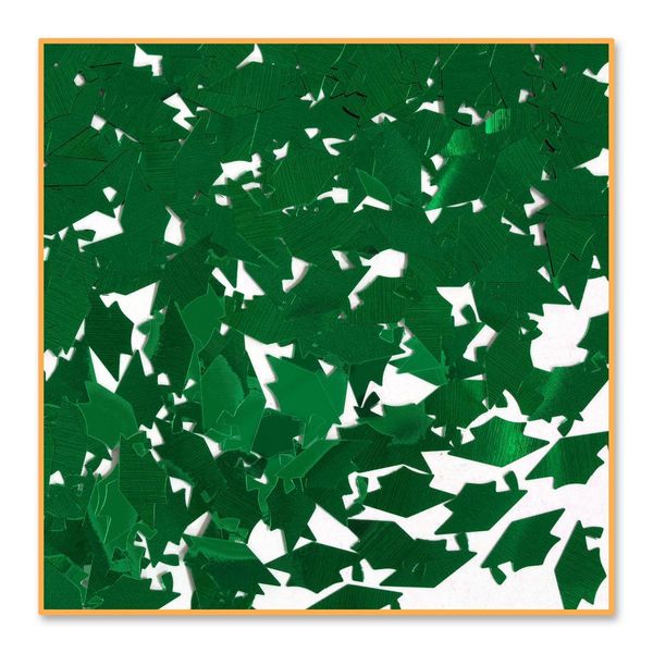 Picture of Beistle CN007 Green Grad Caps Confetti - Pack of 6