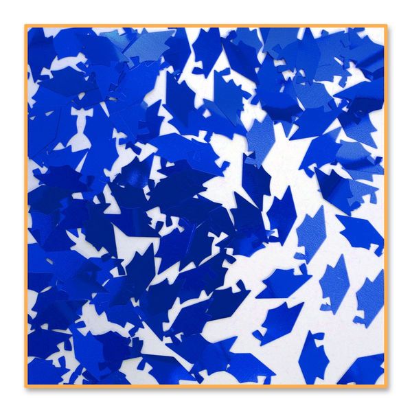 Picture of Beistle CN014 Blue Grad Caps Confetti - Pack of 6