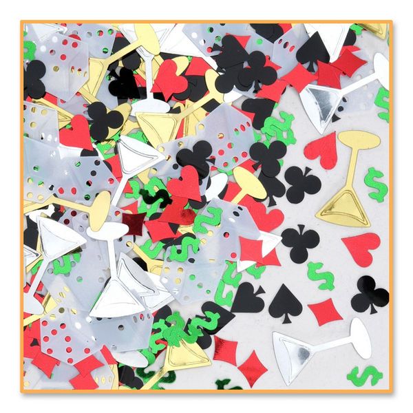 Picture of Beistle CN080 Casino Night Confetti - Pack of 6